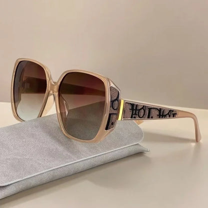 2025 New Vintage Oversized Square Polarized Sunglasses Women New Fashion Gradient Sun Glasses Men Driving Eyewear UV400 Shades