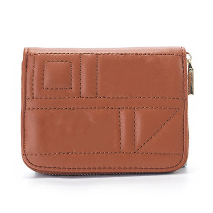 Women Handbag Solid Color Embossed Short Wear Resistant Multi Slot Extremely Simple Versatile Daily Commuter White Collar Bag