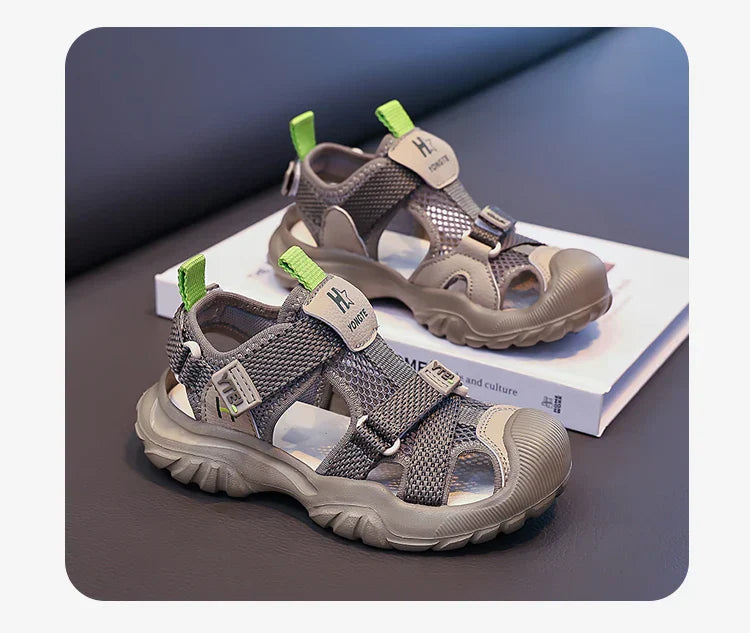 Luxury Kids Shoes Girls Sandals Breathable Non-slip Water Beach Outdoor Shoes Sneaker Children Sports Sandals for Boy