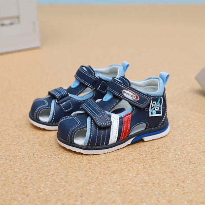 Summer New Sandals Boys Shoes Children Beach Shoes Non-Slip Closed Toe baby Sandals