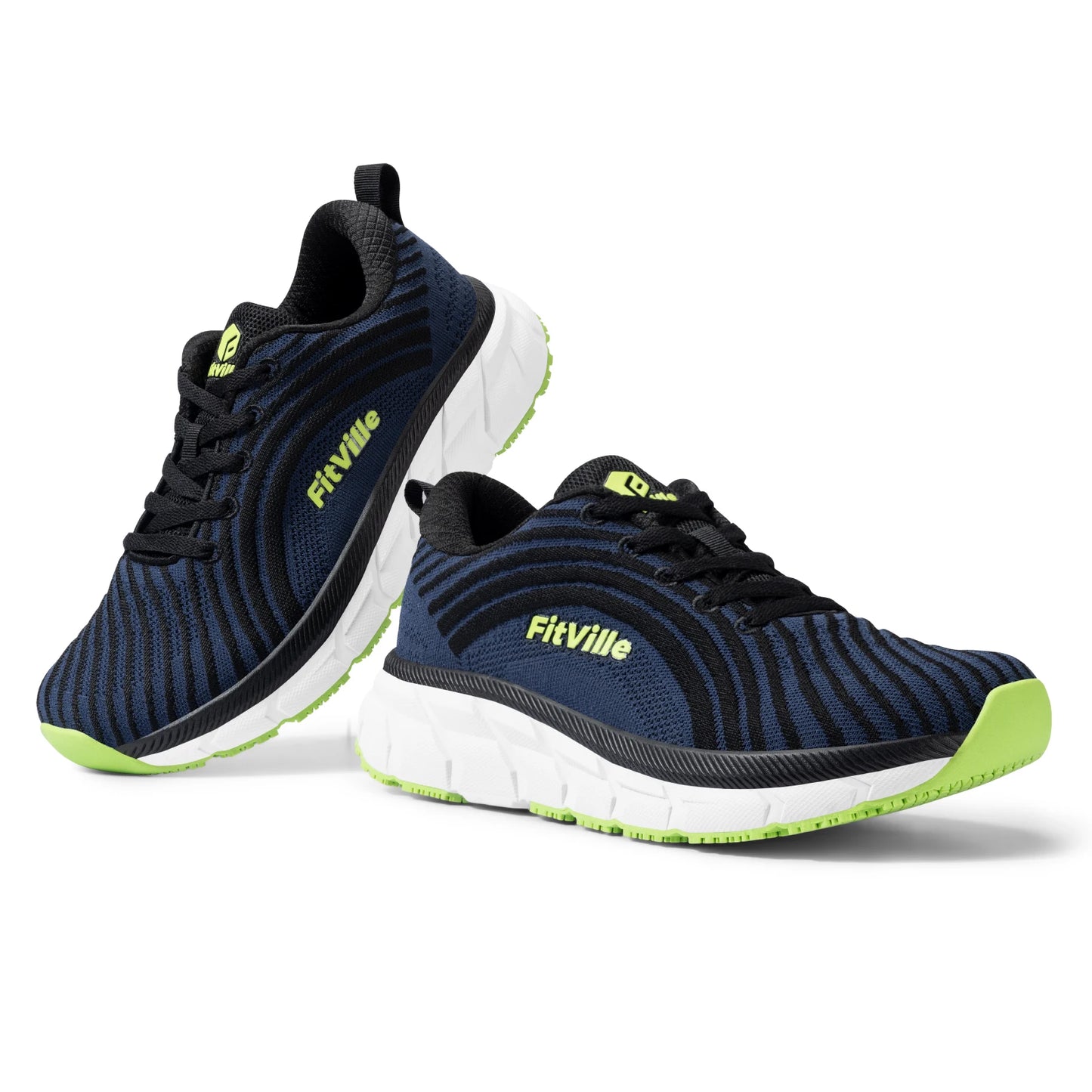 Wide Toe Box Shoes for Men Cushioned Well Extra Wide Width Shoes Non Slip Wide Lightweight Breathable Running Shoes