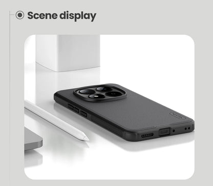 For Xiaomi Redmi Note 13 14 15 Pro Plus 5G Case Magnetic Soft Frame Hard PC Super Frosted Pro Back Cover Protection