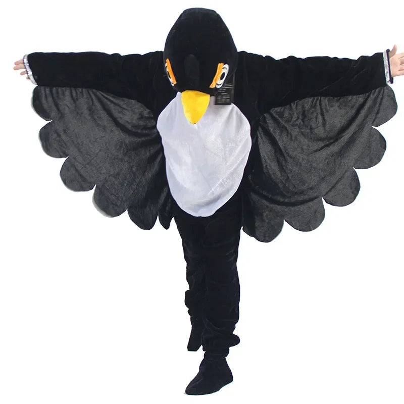 Kids Adults  Animal Bird Oriole Parrot Swallow Eagle Woodpecker Cosplay  Fancy Dress Jumpsuit Costume Gifts Set Halloween