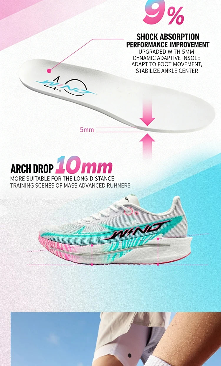 Man Trail Running Shoes 2026 WIND 4 Men's GYM Jogging Sport Shoes Mesh Breathable Athletic Running Sneakers QDB023262298