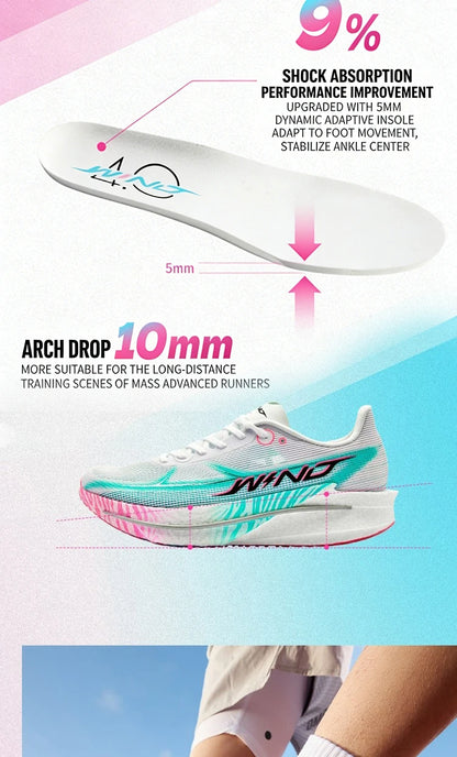 Man Trail Running Shoes 2026 WIND 4 Men's GYM Jogging Sport Shoes Mesh Breathable Athletic Running Sneakers QDB023262298