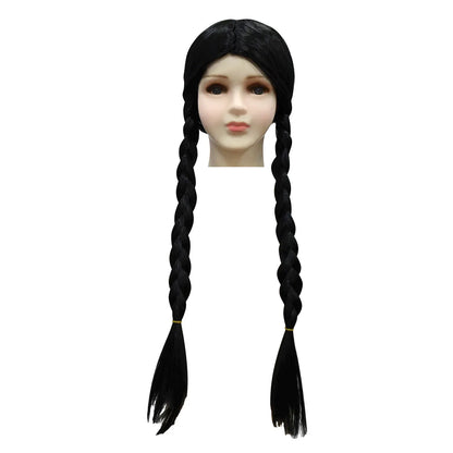 Wednesday Cosplay For Girls Costume Movie Addams Dresses for Girl Kids Mesh Party Dresses Halloween Carnival Costumes 4-12Yrs