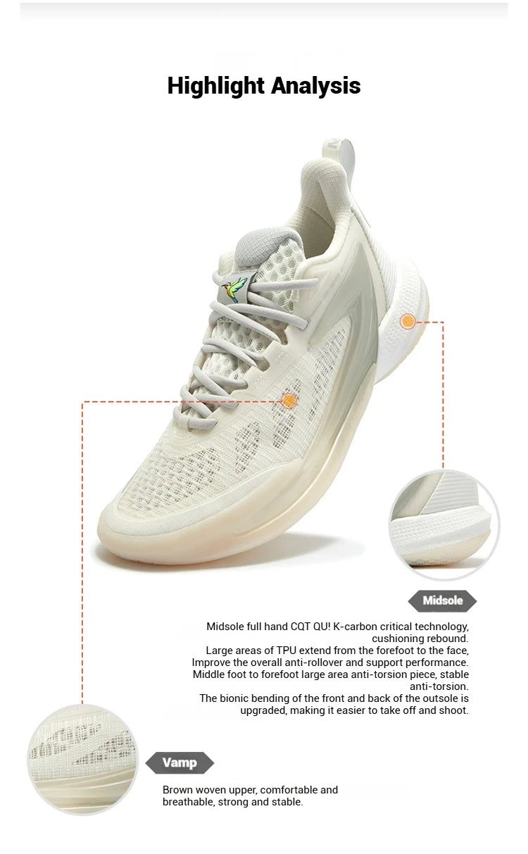 ONE MOTION 2.0 Men Basketball Shoes New Breathable Shock-Absorbing Non-slip Wear-resistant Male Sneakers 672511101