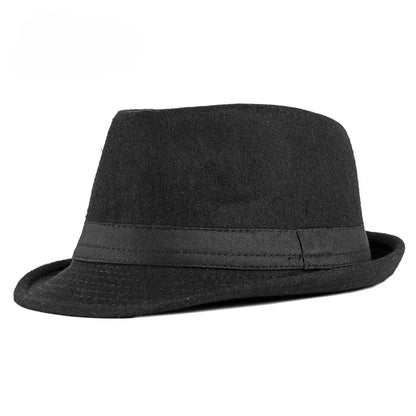 Spring Summer Wool Wedding Hat for Mid-Aged Men Couple Fashion Autumn Winter Party Plaid Luxury Design Jazz Hat Fedora Hat Women
