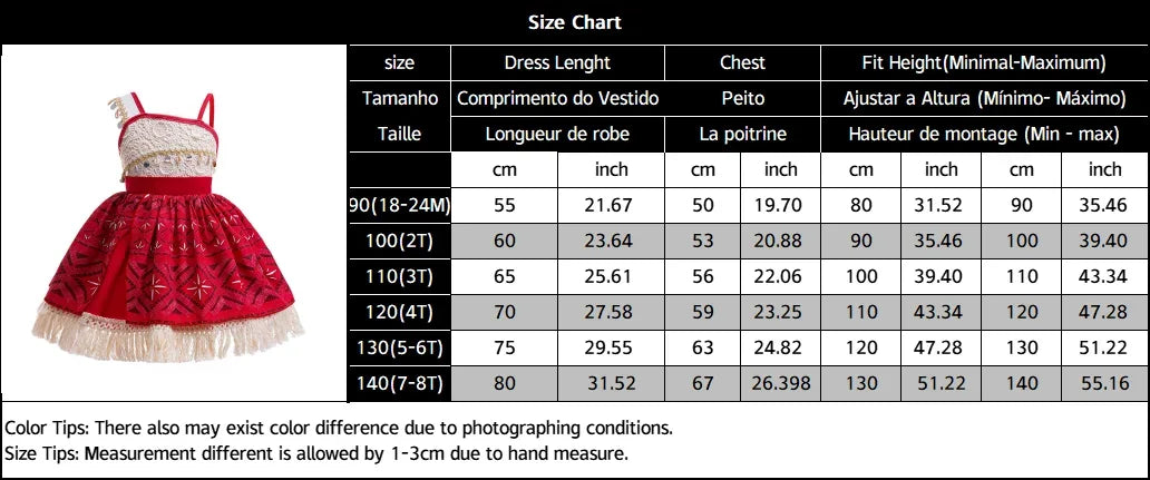 Children Cosplay Dresses Girls Moana Princess Dress for Kid Halloween Maui Vaiana Costume Children Birthday Party Clothes Set