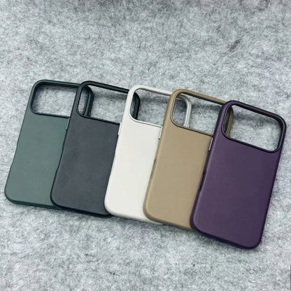 Orginal Case for Magsafe Leather Case for IPhone 17Pro Max 17 Air 16 15 14 13 Pro Max Wireless Charging Magnetic Cover