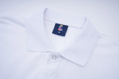 Men's polo shirt survival of the fittest cotton embroidery stitching color classic fashion original design pure cotton quality