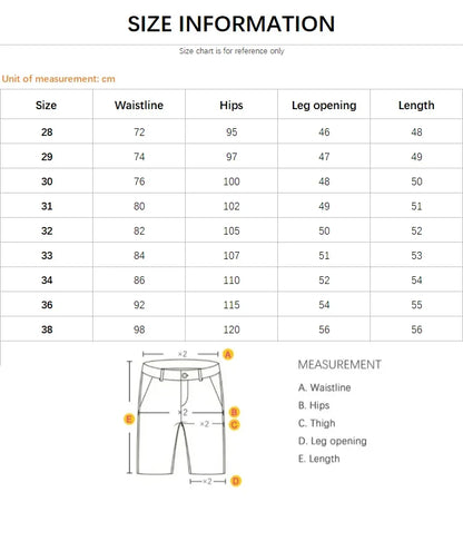 Summer Thin Men's Embroidered Denim Shorts Fashion Stretch Slim Breathable Straight Jeans Personality Bermuda Short Pants Male
