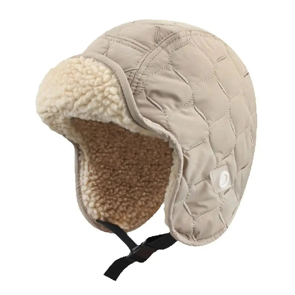 Russian Hat Thick Warm Winter Hats for Men Women Fleece Lined Trapper Bomber Hat Male Female Snow Ski Trapper Earflap Cap
