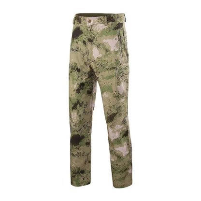 Tactical Pants Soft Shell Fleece Cargo Pants Men Hunting Pants Camouflage  Pant Casual Trousers Unisex Waterproof