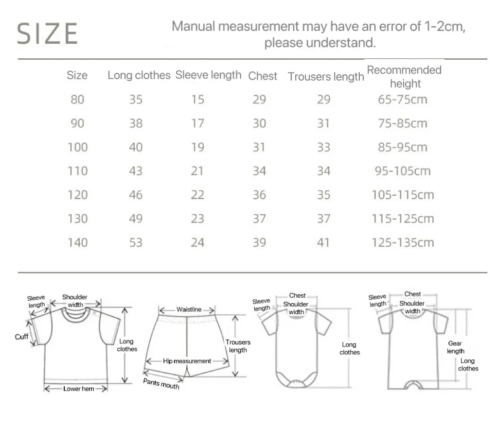 1Set Boys Girls Leisure Set Fashion Cartoon Children Short Sleeve Shorts Sets Summer Kids Clothes Baby Tee+Short Pants Tracksuit