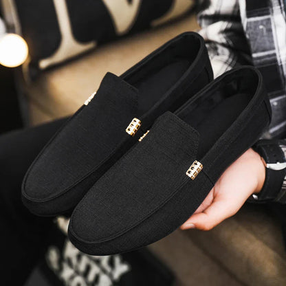 Men Loafers Soft High Quality Spring Autumn Shoes Men Casual Shoes Warm Slip on Flats Driving Shoes