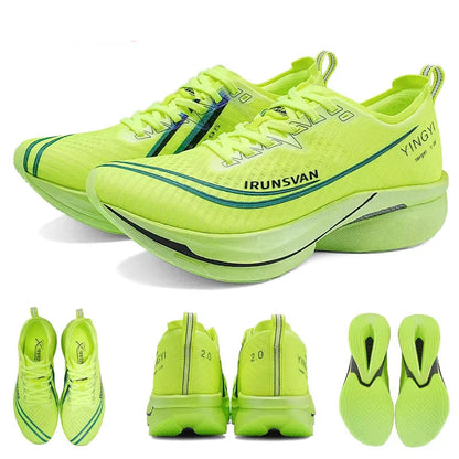 2026 Carbon Shoes Trail Running Shoes Marathon Air Cushion Men Sports Running Shoes Original Trendy Casual Unisex