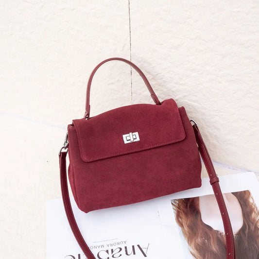 genuine leather Soft Leather minimalist Crossbody bag women female luxury Fashion handbag shoulder bag