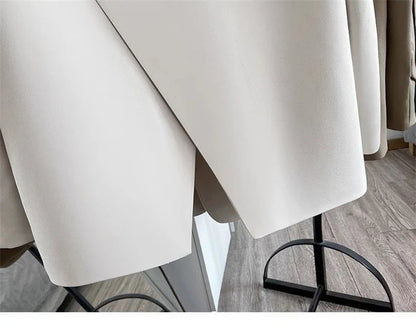 Women Blazers 2025 New Spring Autumn Loose Casual Suit Jackets Double Breasted Suit Collar Fashion Chic Cuff Design Female Tops