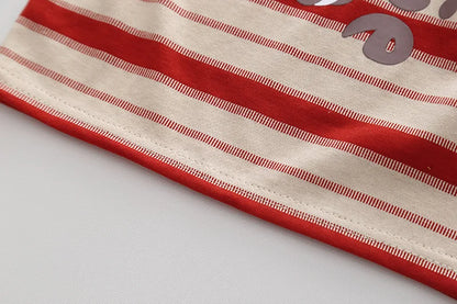 New Summer Baby Boys Clothes Suit Children Girls Casual Striped T-Shirt Shorts 2Pcs/Sets Toddler Cotton Costume Kids Tracksuits