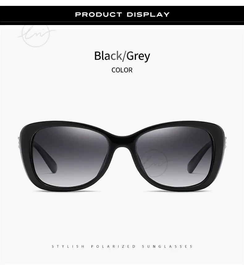 Brand Young Style Women's Sunglasses Gradient Polarized Driving Glasses Luxury Design Ladies Elegant Lunette De Soleil Femme