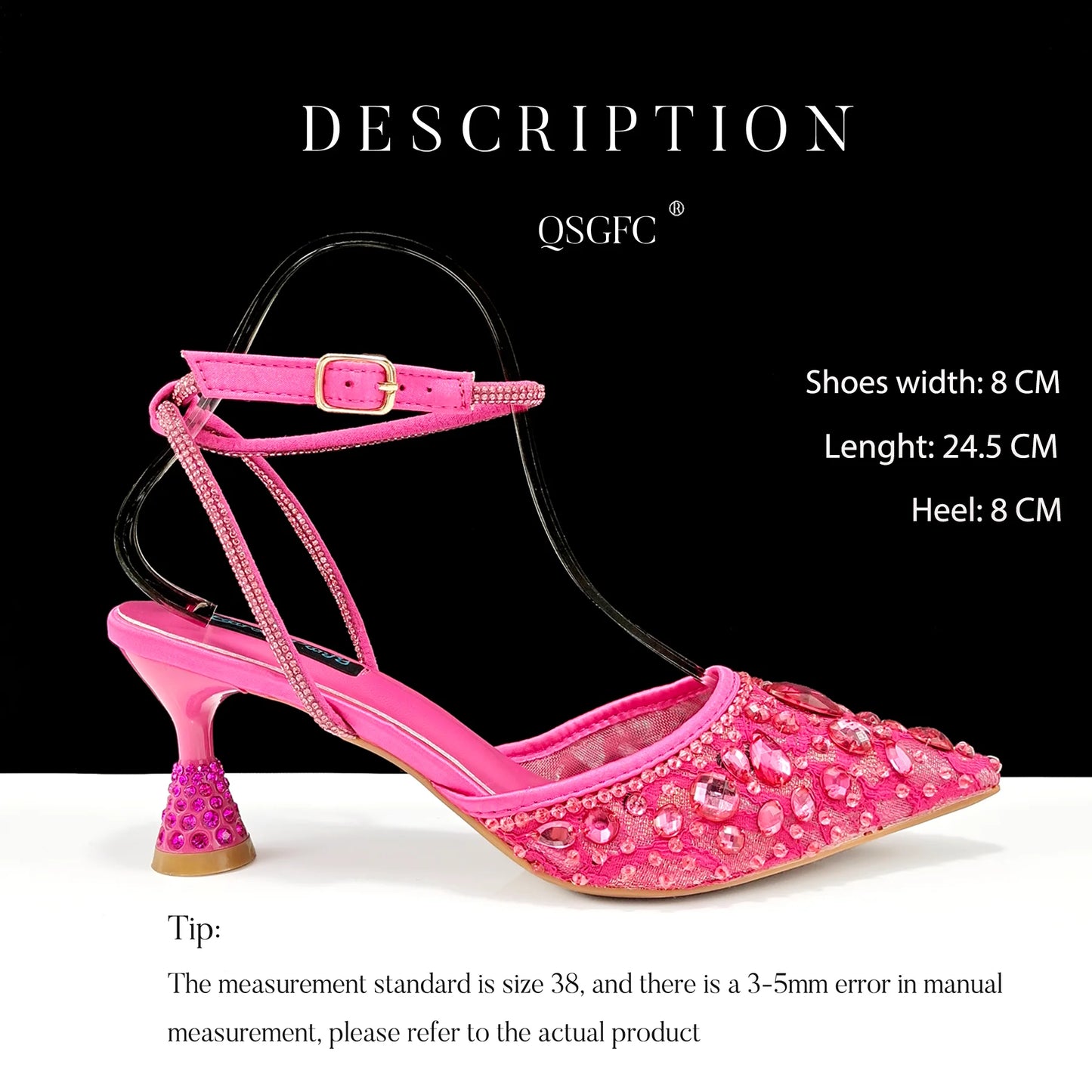 Italian Design Mini Three-Dimensional Hard Bag Tassel Decoration Bag Nigeria Elegant Shoes and Bag Set Women Shoes