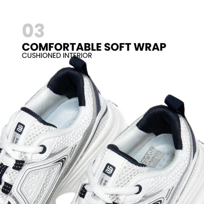 Women Sports Shoes Outdoor Lightweight Breathable Jogging Sneakers Female Casual Mesh Anti-slip Lace Up Running Shoes