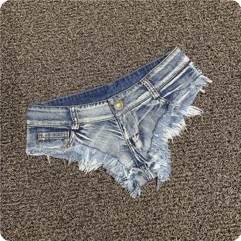 Sexy Women's Low Rise Stretch Mini Denim Shorts Hot Pants Beach Party Clubwear