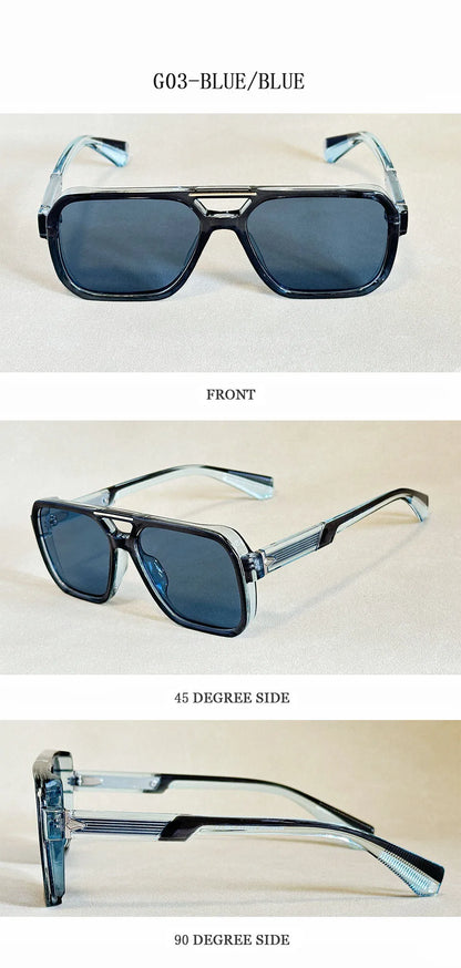 Square Sunglass Men Vacation Fashion Glasses Vintage Sunglasses Women 2025 Gafas De Sol Hombre Lunette Soleil Femme Dropshipping