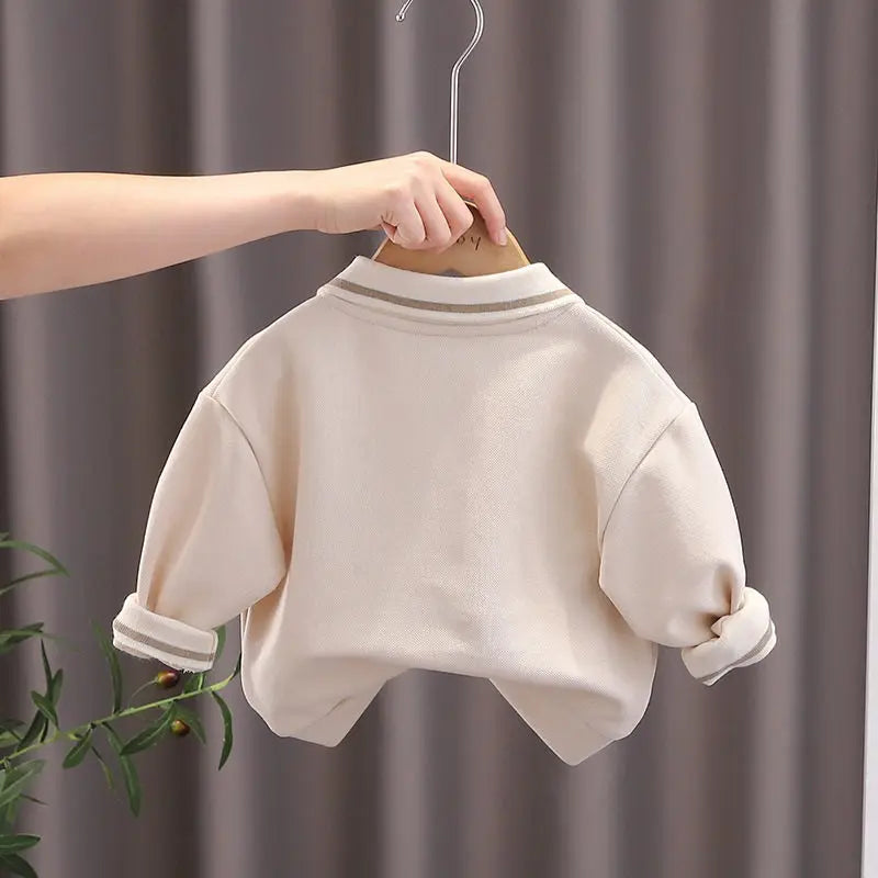 New Autumn Brand Kids Boys T-shirts Kids Spring Clothes Child T-shirt Clothing Costume Long Sleeve Tops Tee 1 2 3 4 5 Years