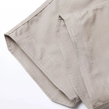 Mens Waterproof Cargo Pants Elastic Multiple Pocket Male Trousers Outdoor Joggers Pant Plus Size Tactical Hiking Pants