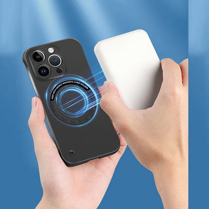 Magnetic For Magsafe Slim Case For iPhone 16 15 Pro Plus 15Pro 16Pro Max Wireless Charging Hard PC Matte Back Cover