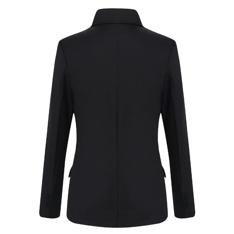 Men Blazer Single Button Cardigan Full Sleeve Slim Fit Turn Down Collar Top Blazer Solid Smart Casual Outwear Spring 2025