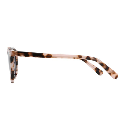 2026 Fashion Round Polarized Sunglasses Women Uv400 Protection Shade High-quality Acetate Retro Sun Glasses ZS6215