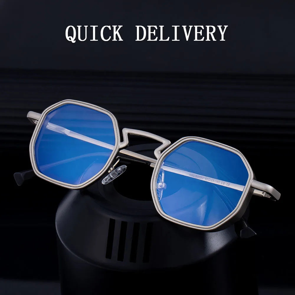 Steampunk Sunglass Men 2025 Square Sunglasses Women Trendy And Fashionable Vintage Fashion Glasses Gafas De Sol Hombre Zonnebril