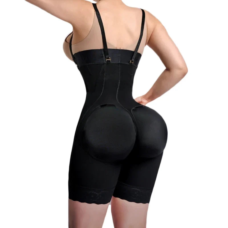 Women's Underwear Double High Compression Hourglass Girdle Waist Trainer Butt Lifter Post-operative Shorts Fajas Colombianas