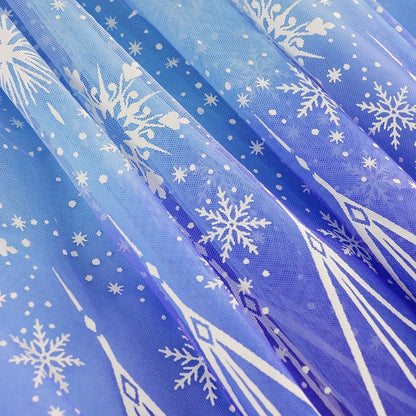 Elsa Girl Dresses Princess Costume Children's Sequin Fantasy Children's Cosplay Queen Clothes Halloween Carnival Party Dresses