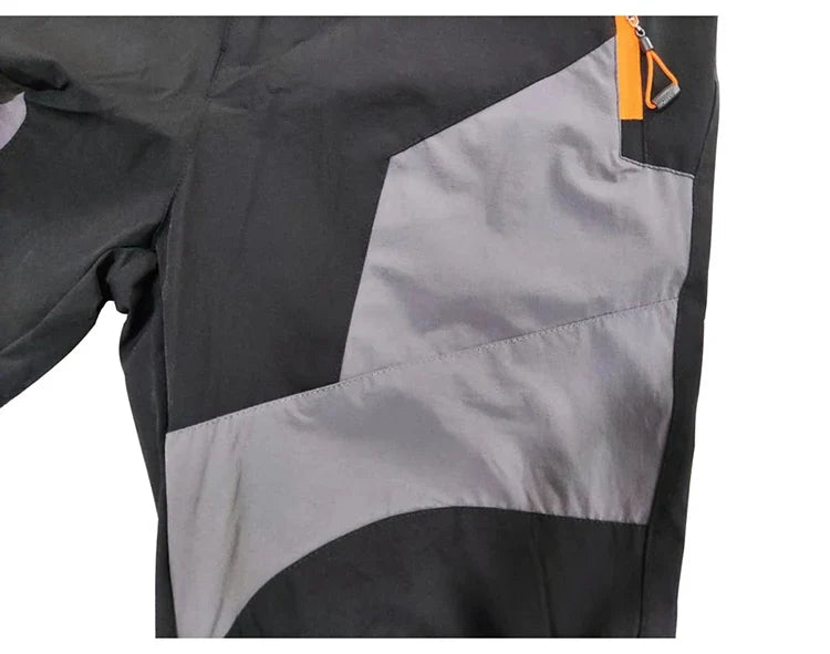 Men's Hiking Pants Summer ultra-thin, Breathable and cool Quick Dry Lightweight Cargo Work Golf Travel Pants with Zipper Pocket