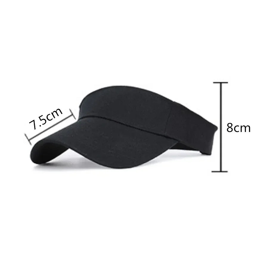 Summer Visors Denim Women Outdoor Sports Sun Baseball Cap Hat Golf Hiking Tennis Running Man Sunscreen Caps Autumn Red Wholesale