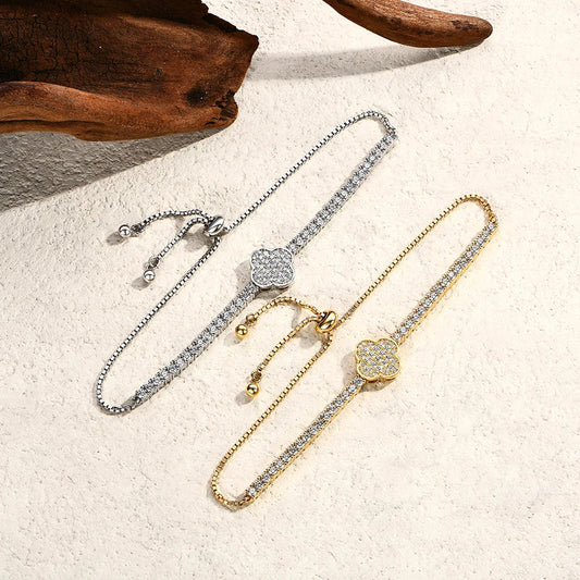 Bracelets de tennis de luxe en moissanite, diamant, D VVS1, en argent sterling 925 plaqué or pour femme, bijoux de mariage, 16+8cm