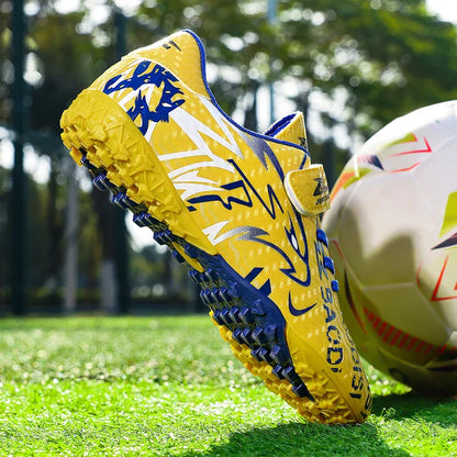 New Men Kids Soccer Shoes Non-Slip Football Boots Ultralight Cleats Match Grass Boys Professional Training Shoes Drop Shipping