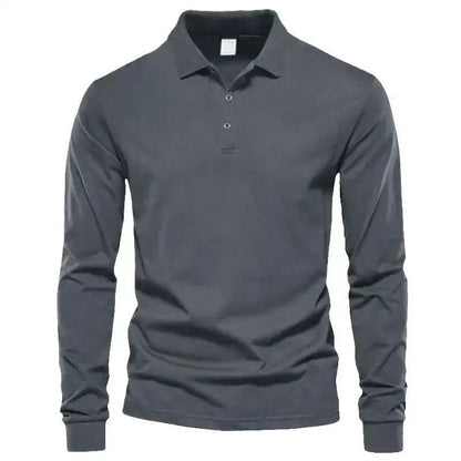Men's Quick Dry pullover Long Sleeve Shirts Summer Plus Size Breathable Clothes Tactical Elastic Plain Turn-down T-shirts