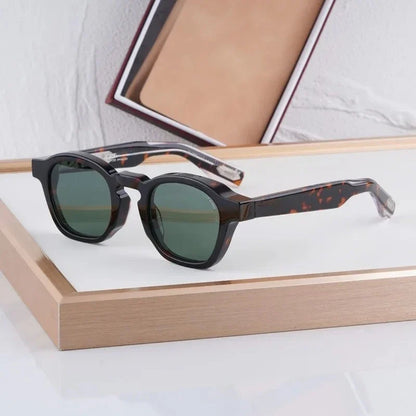Ins Handmade Sunglasses 10th Anniversary Limited Edition Acetate Brand Classical Design Men Women Prescription Glasses with Case