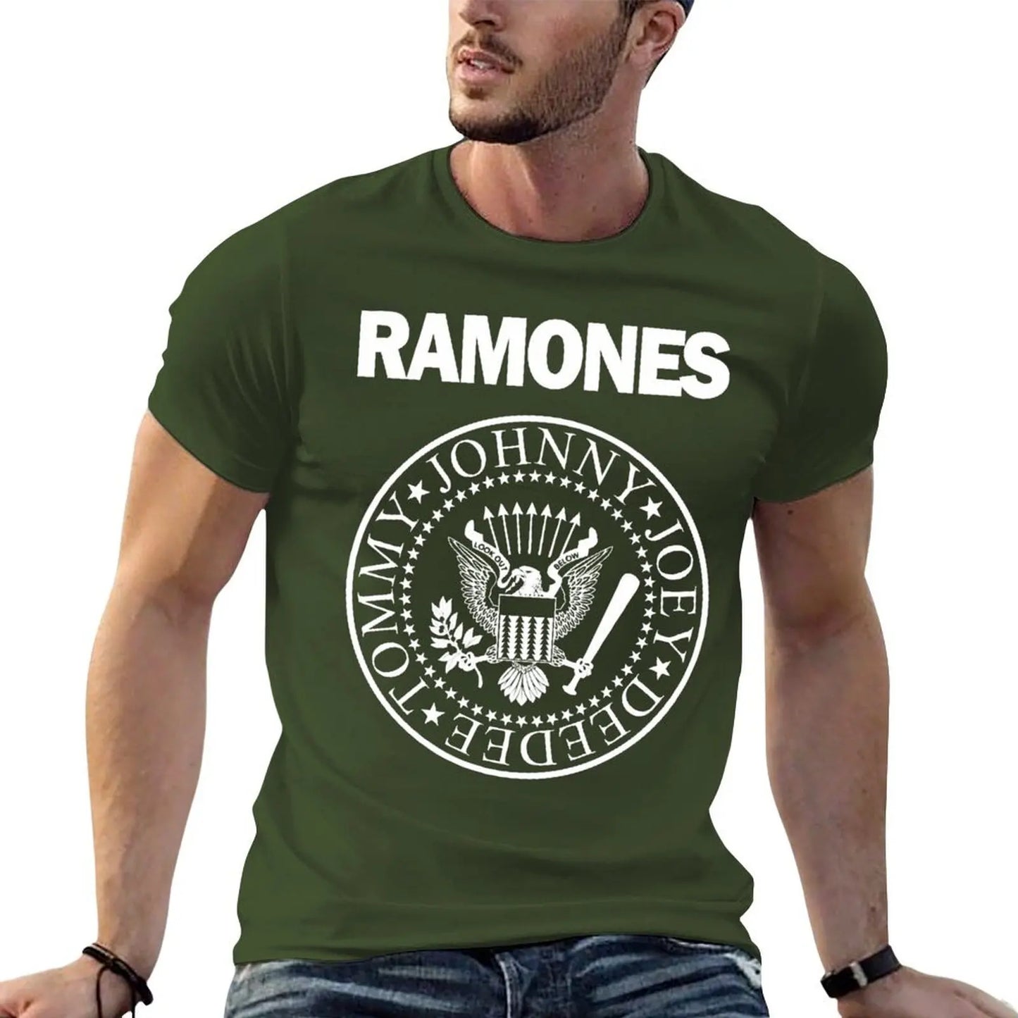The Ramone Merch Essential T-Shirt street wear Blouse anime stuff outfits for men