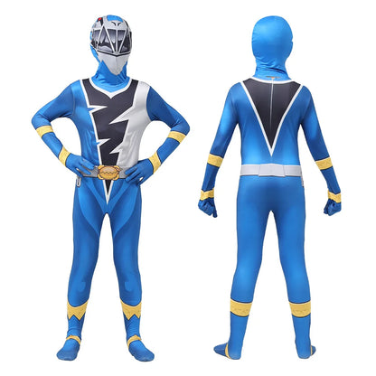 Anime Fancy Adult Kids Ranger Kishiryu Sentai Ryusoulger Cosplay Costume Jumpsuit Halloween Party Role Play Child Men Clothes