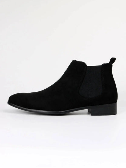 Men's Classic Double Elastic Chelsea Boots
