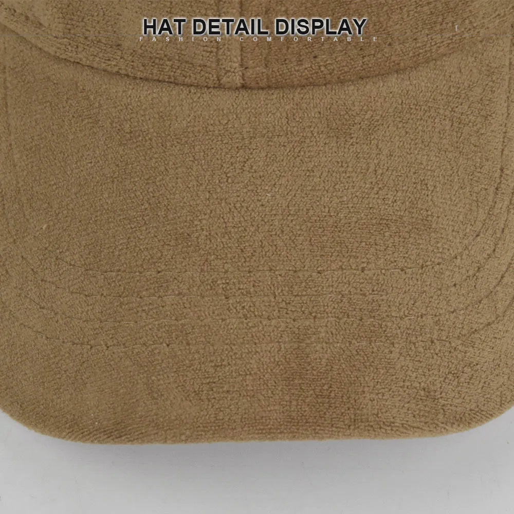 Fashion Baseball Caps For Men Women Autumn Winter Solid Retro Snapback Hip Hop Hat Unisex Street Adjustable Sun Visor Caps