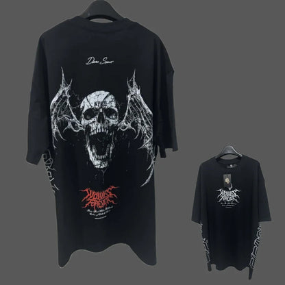 JAPAN BUSHIDO Anime Printed Men T-shirt City Fitness Training Sportswear Loose Casual Crewneck Men's T Shirts Couples Cotton Tee