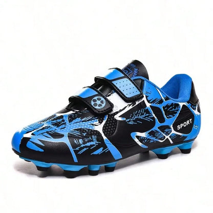 Boys' soccer shoes, low cut soccer shoes, grass anti slip training sports shoes, outdoor shoes