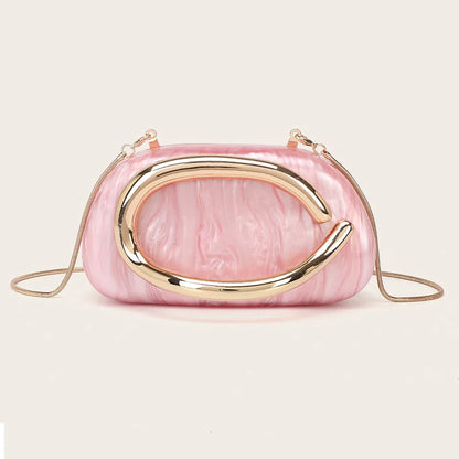Fashion Women's Handbag Bride Metal Gold Women Luxury Evening Banquet Clutch Bag Shoulder Wedding Purse Party Crossbody Bag